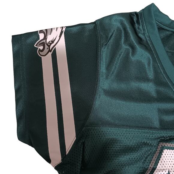 Majestic Womens NFL Philadelphia Eagles 11 Carson Wentz Mesh Jersey Plus Size 1X - Picture 3 of 9